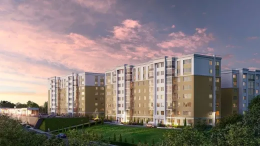 Квартира 1-комн. 34.5 кв. м