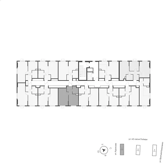 Квартира 1-комн. 36.9 кв. м