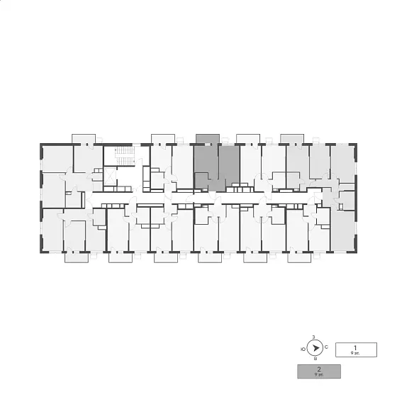 Квартира 1-комн. 38.21 кв. м