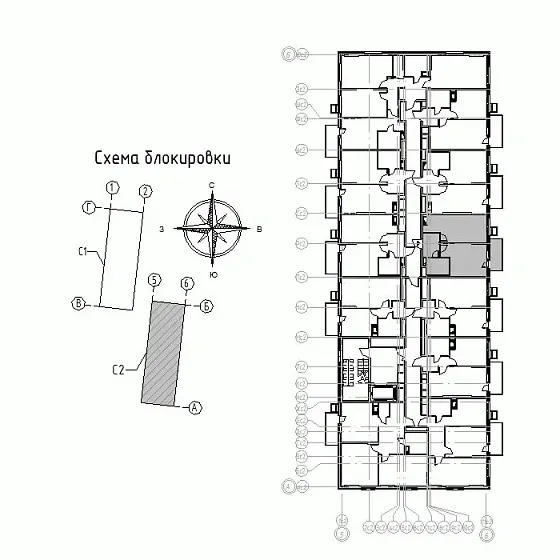 Квартира 1-комн. 40.03 кв. м